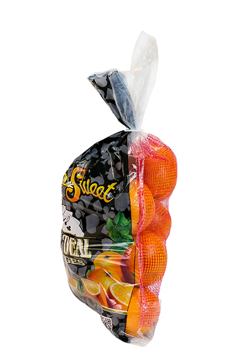 oranges in a Fresh Mesh bag