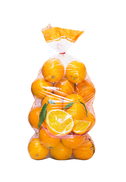 oranges in a Fresh Mesh bag